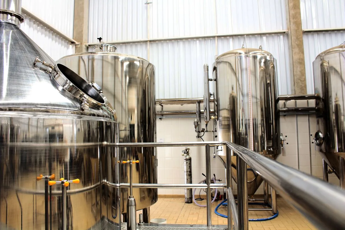 Stainless-steel treatment tanks